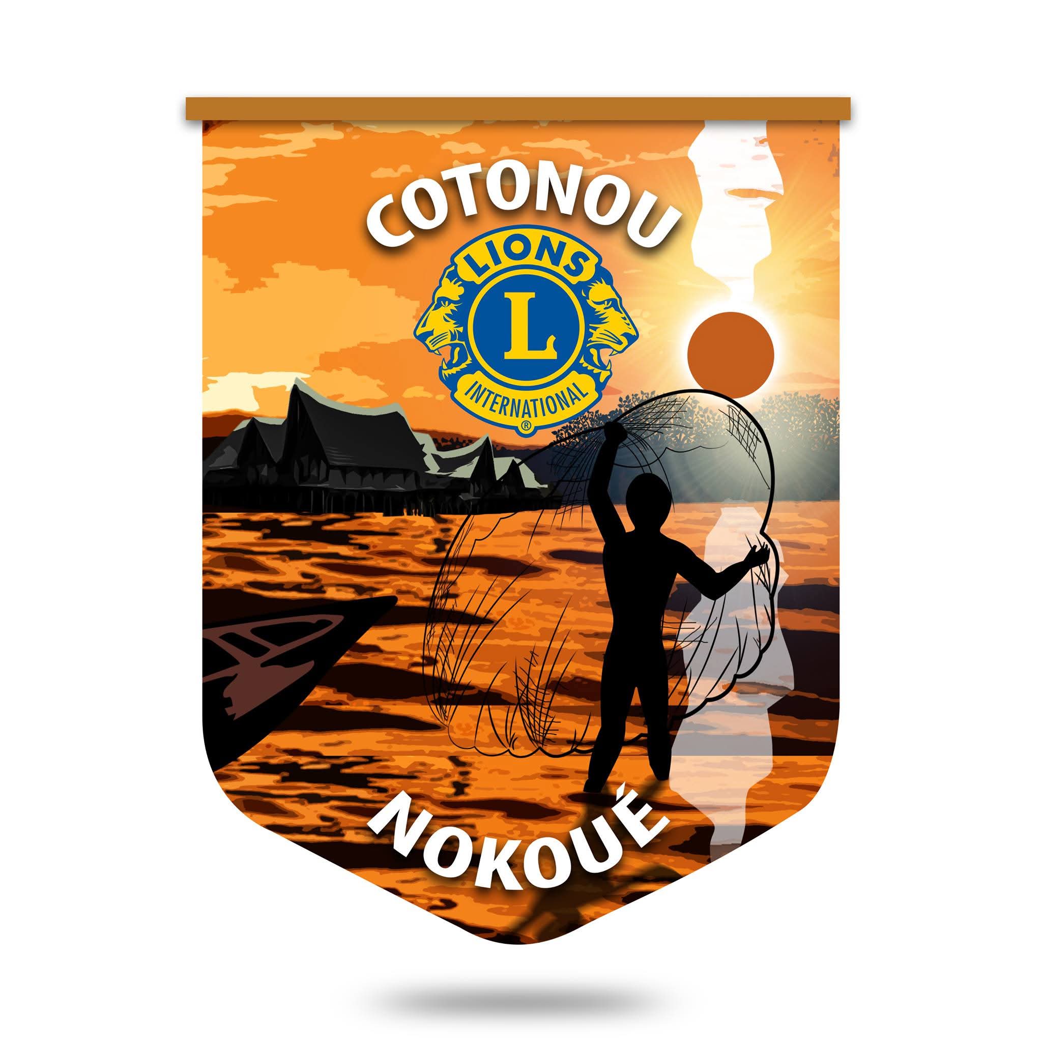 Fanion LC COTONOU NOKOUE