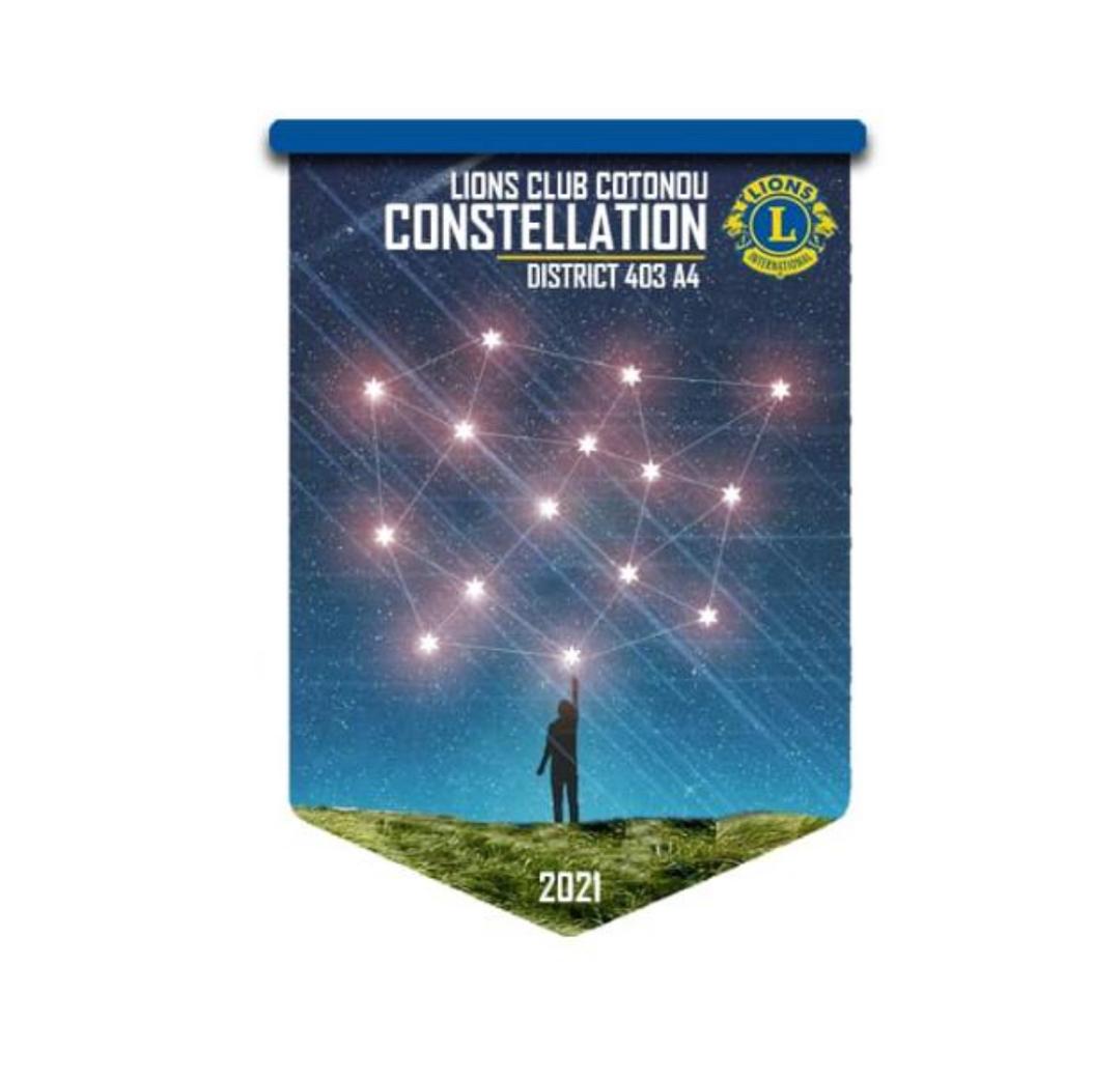 Fanion LC COTONOU CONSTELLATION