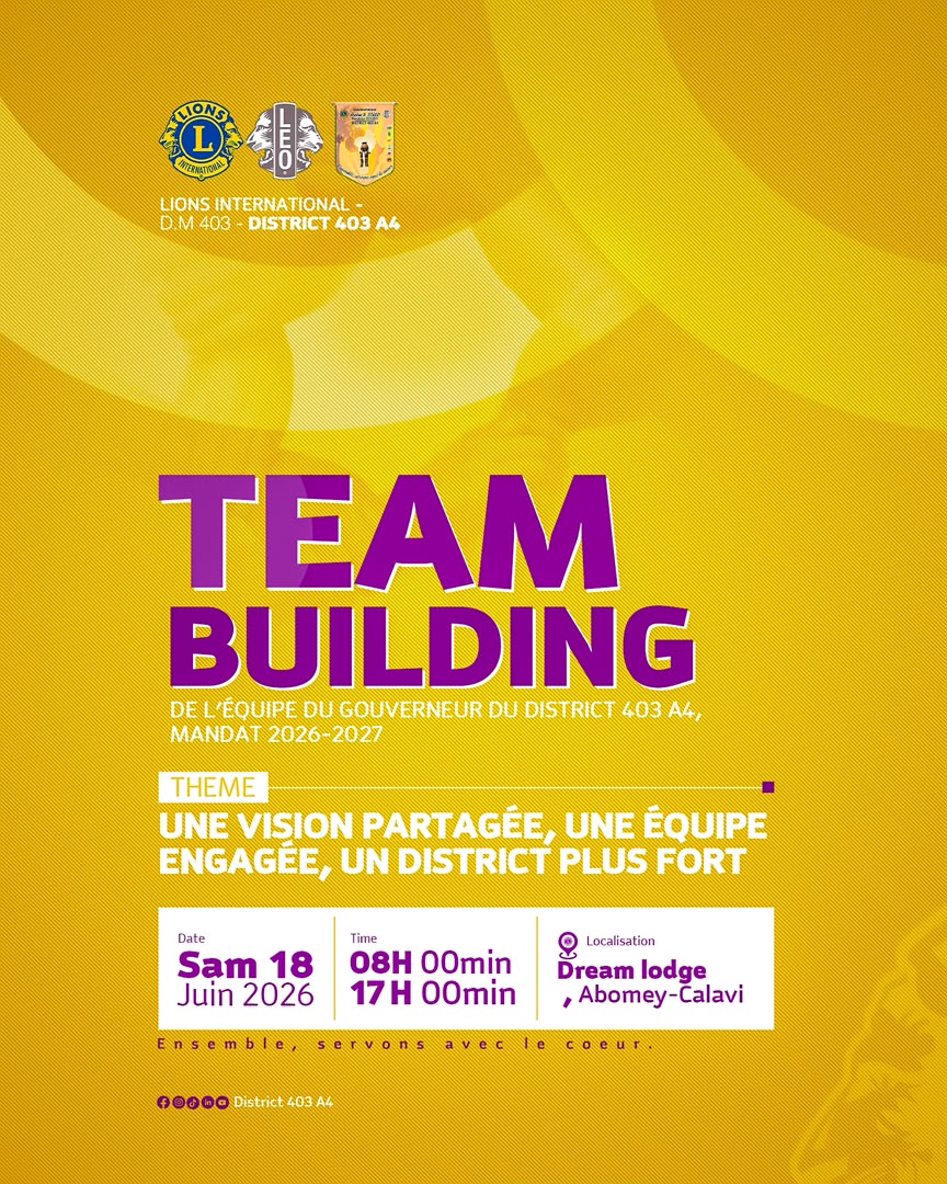 Team Building de l equipe du Gouverneur — Mandat 2026-2027
