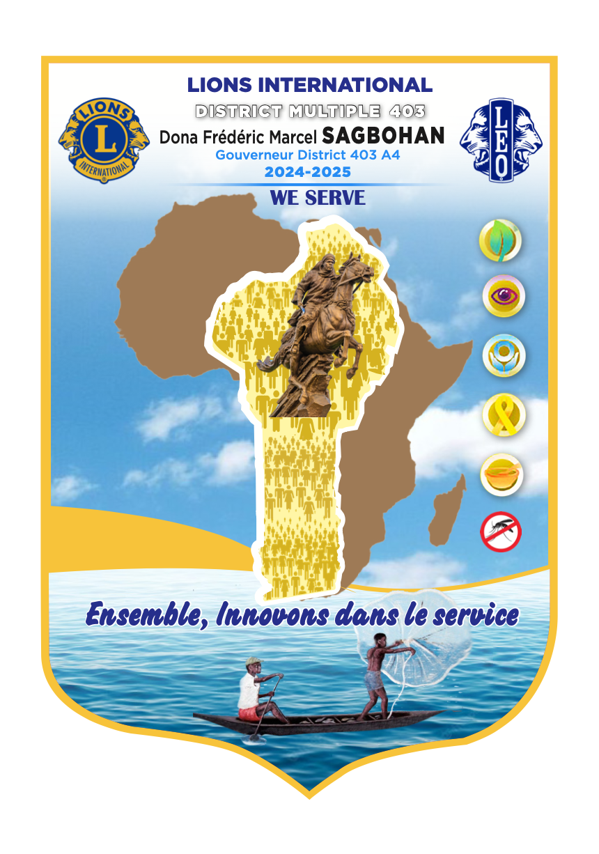 Fanion officiel du mandat 2024-2025